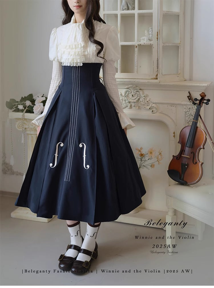 【受注予約~11/18】Winnie and the Violin スカート・ジャケット【Beleganty】