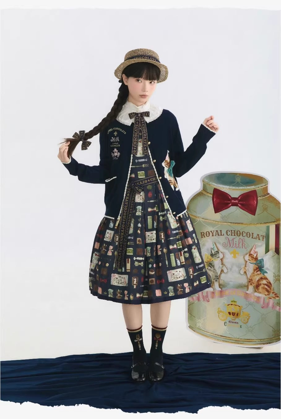 【受注予約~2/26】Chocolate カーディガン【YAMKAJO】