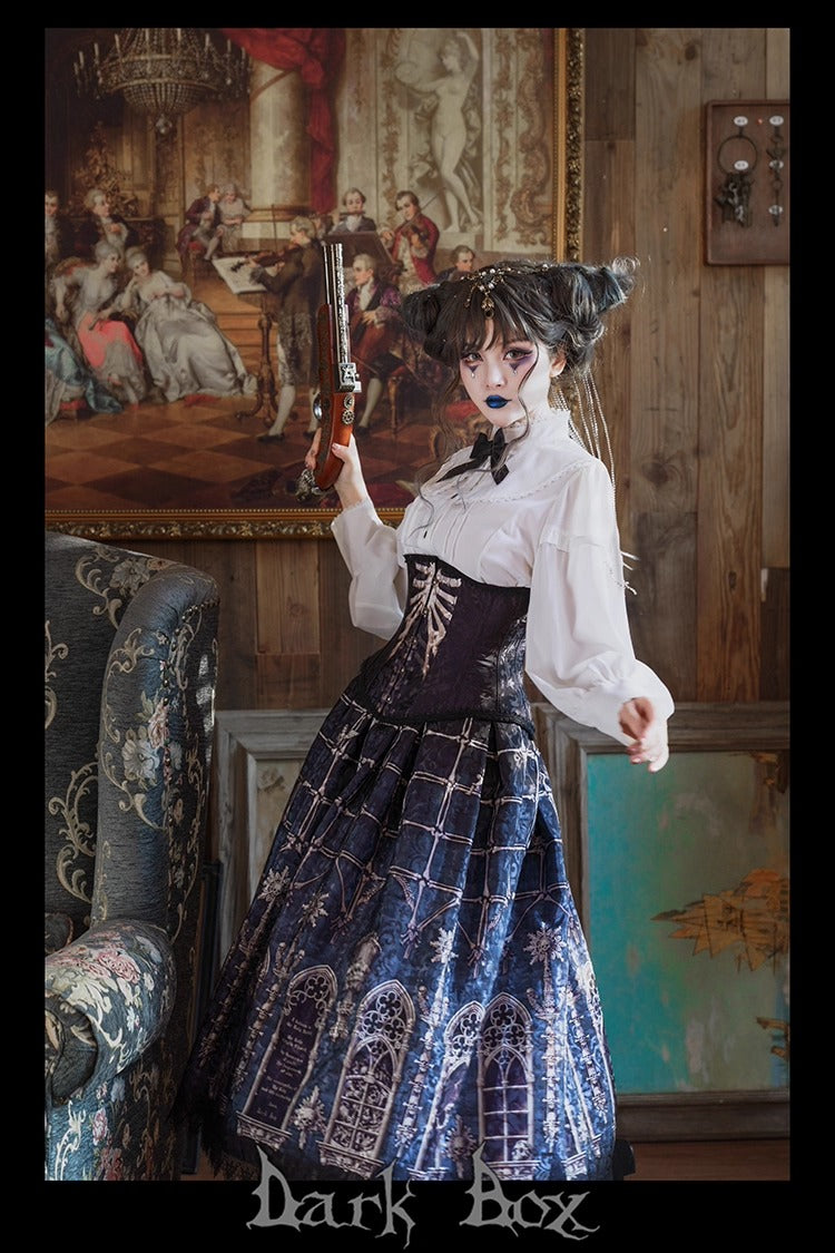 【受注予約~11/10】Ossuary スカート【Dark Box】