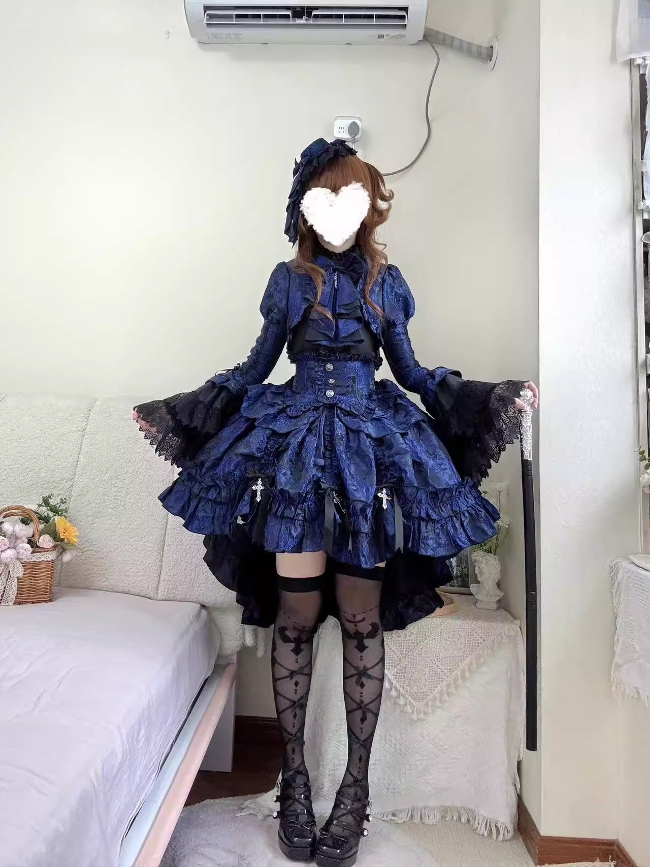 【受注予約~11/20】十字夜曲 ブラウス【IS ME洋装】