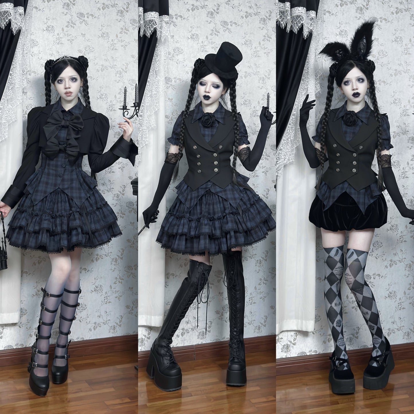 【受注予約~6/11】Layla Nocturne スカート・ドロワーズ【Evegie】