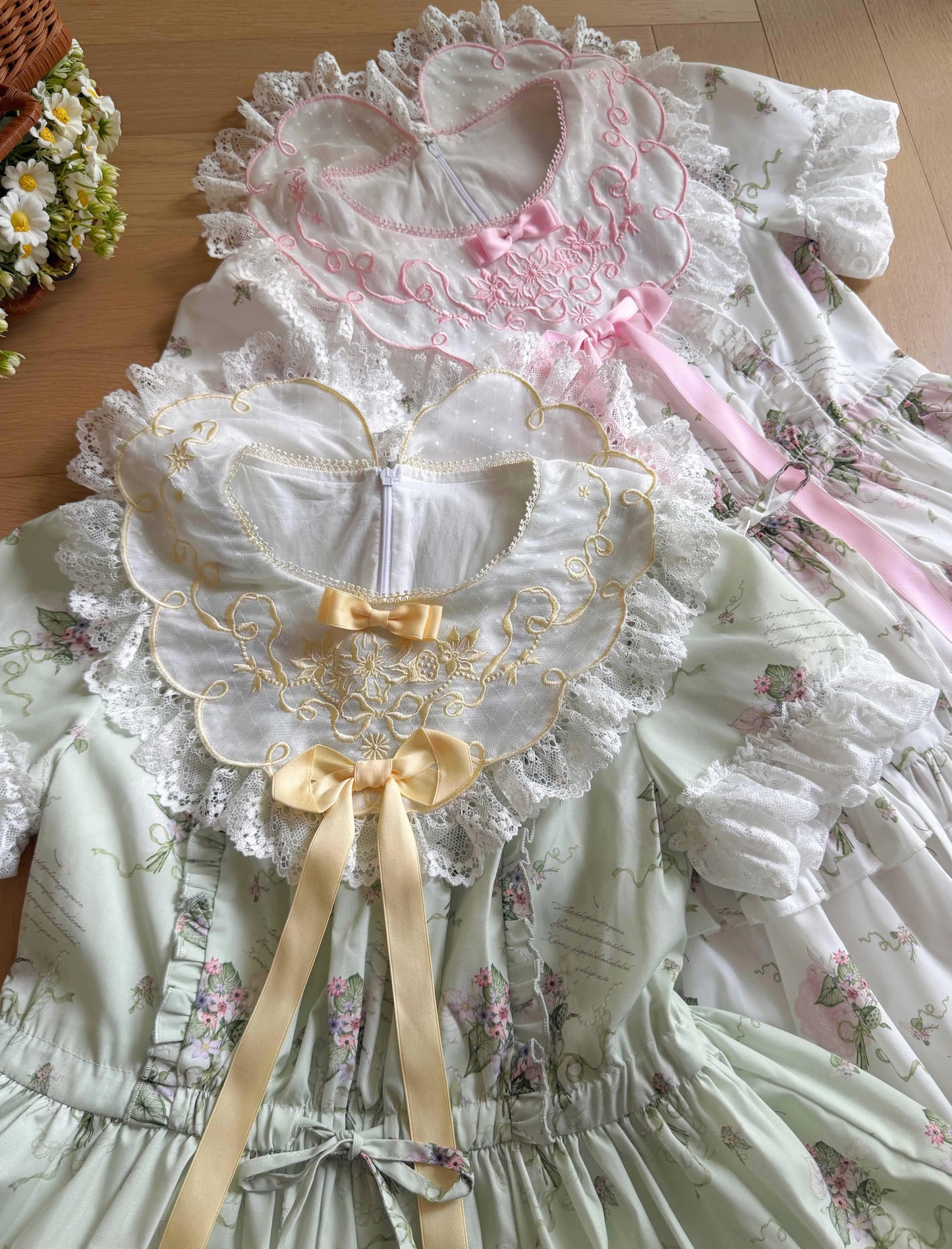 【受注予約~9/8】夏咲の花々 ワンピース【Fairy Doll】