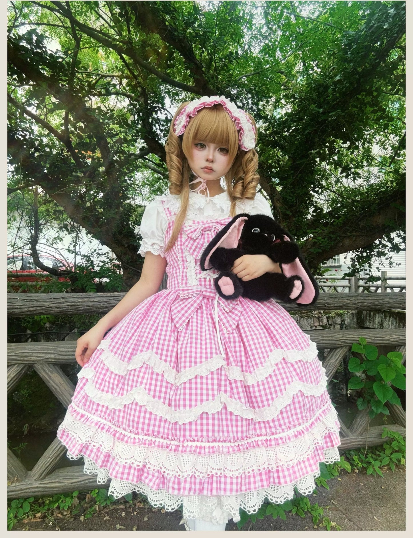Plaid Baileys ジャンパースカート・フルセット【TaTaTa Lolita】