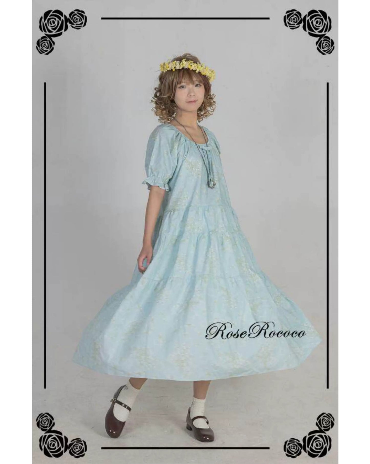 風鈴花 ワンピース【Rose Rococo】