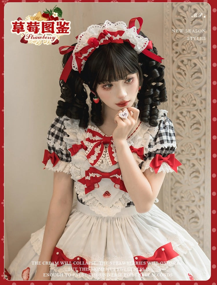 【受注予約~11/18】Strawberry Cake Illustration アクセサリー【花与珍珠匣】