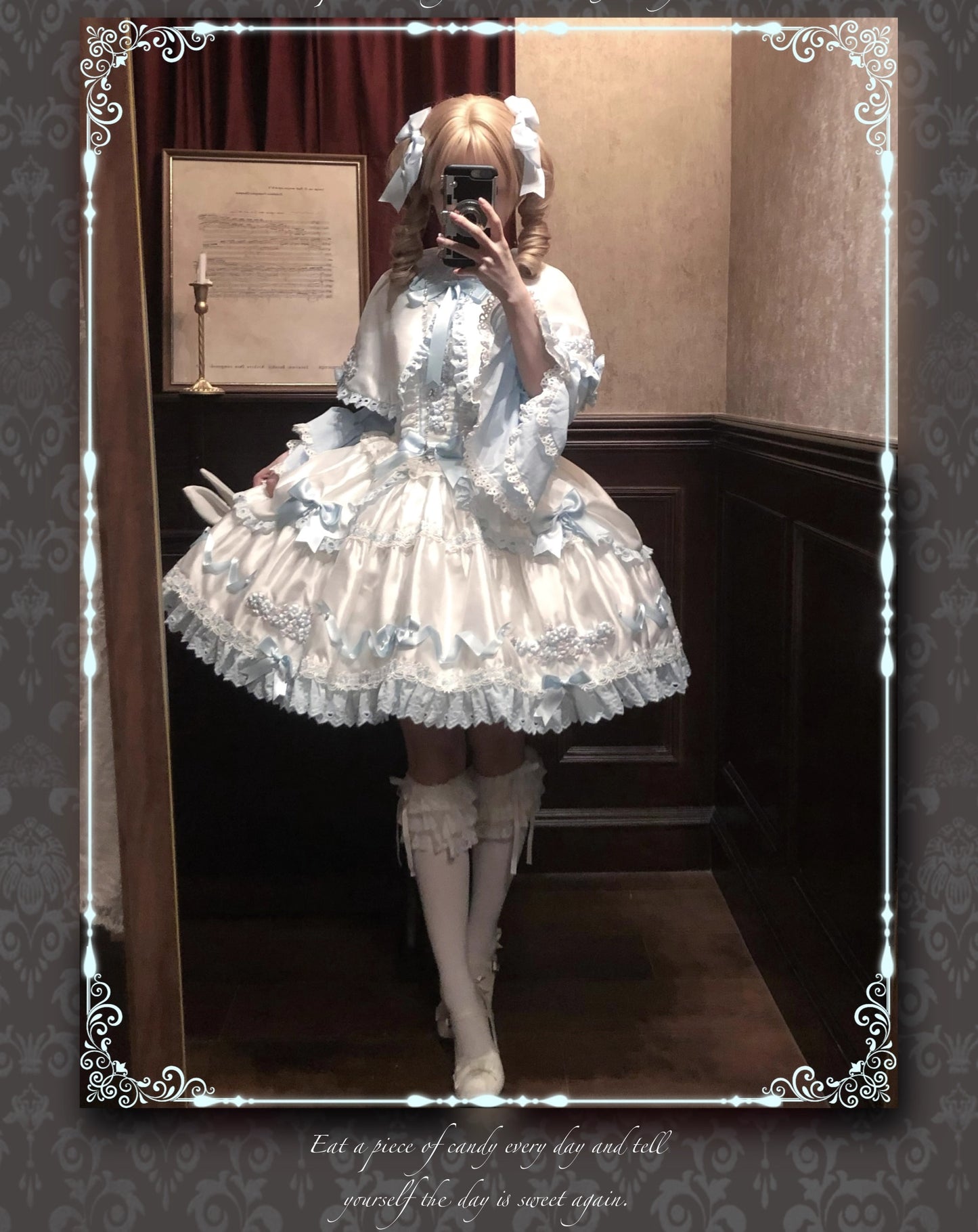 【受注予約~10/15】Bouquet Charlotte ブラウス【Bolelo】