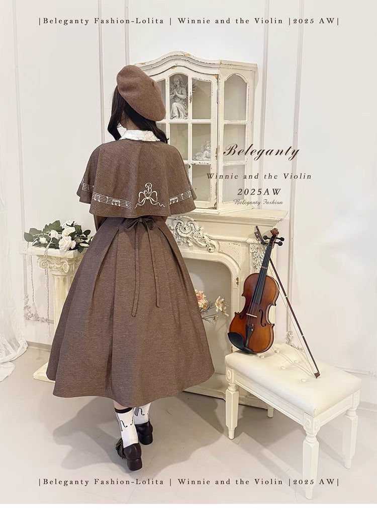 【受注予約~11/18】Winnie and the Violin ワンピース【Beleganty】