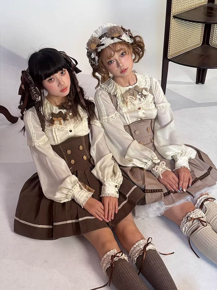 【受注予約~1/12】スイートカヌレ ブラウス【Belle Langue】