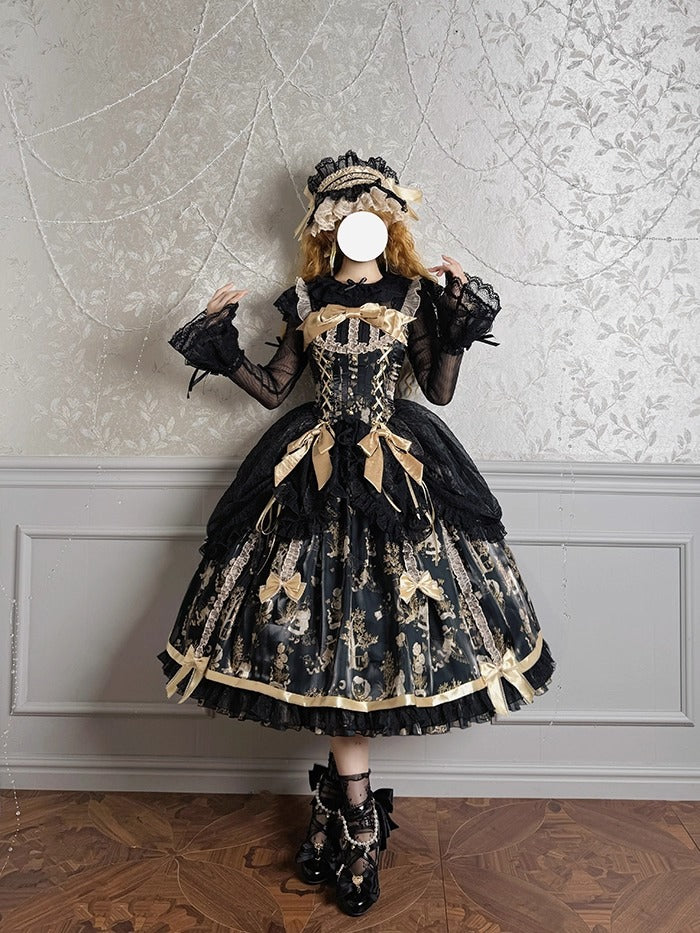 【受注予約~9/11】Gilded Dream トップス・スカート【双生小熊】