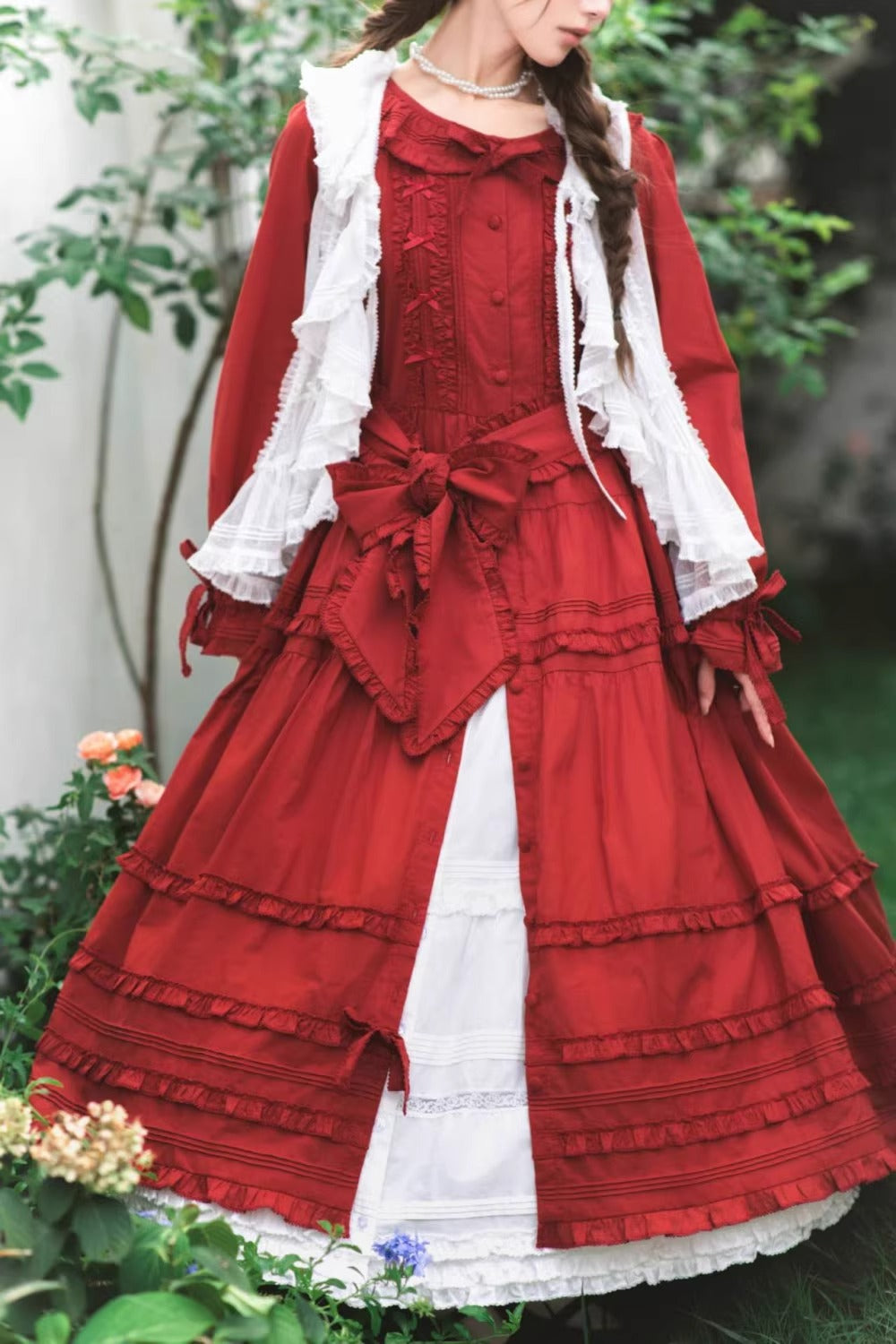 【受注予約~12/24】Lillian's Summer ジレ【Spring Flower Language】