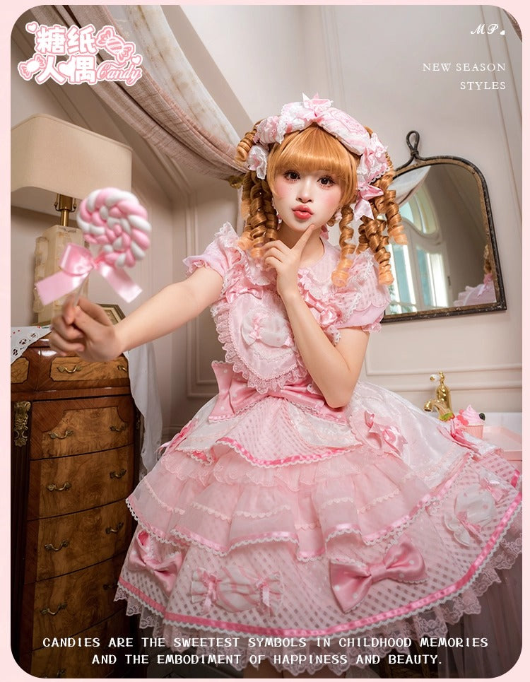 【受注予約~12/8】Candy Wrapper トップス・スカート【花与珍珠匣】