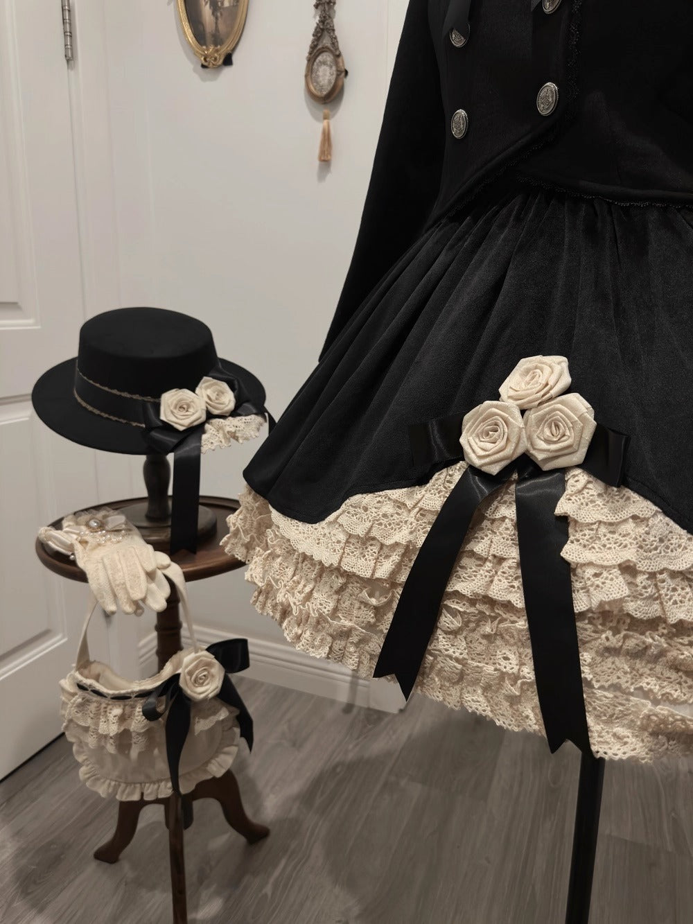 【受注予約~11/12】Winter Solstice スカート【Le Miroir】