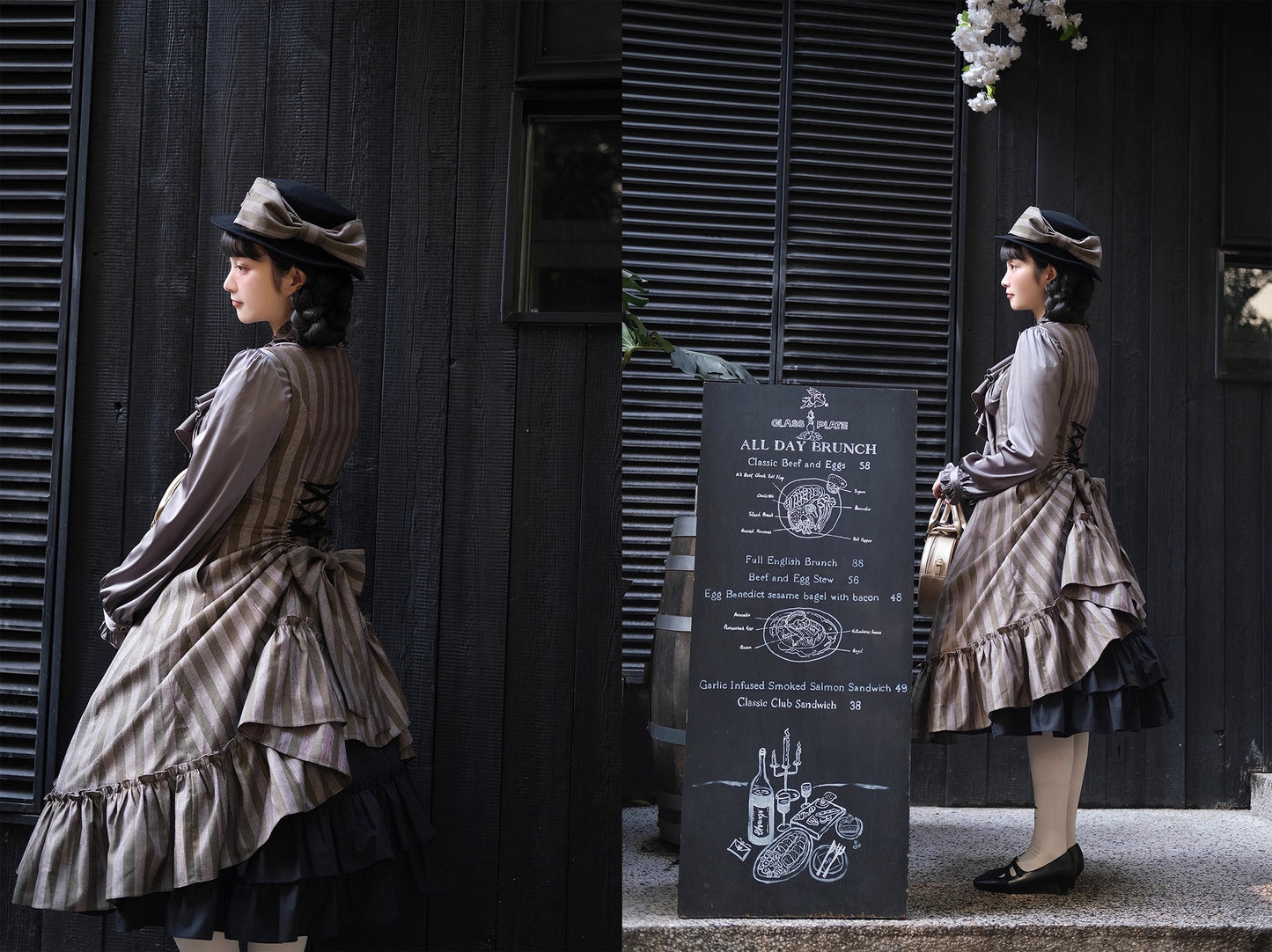 【受注予約~12/4】Black Forest ジャンパースカート【berryandwood】