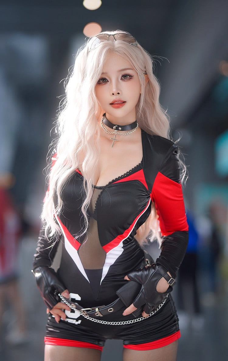 Center-switched rider suit [Tokutaisha]