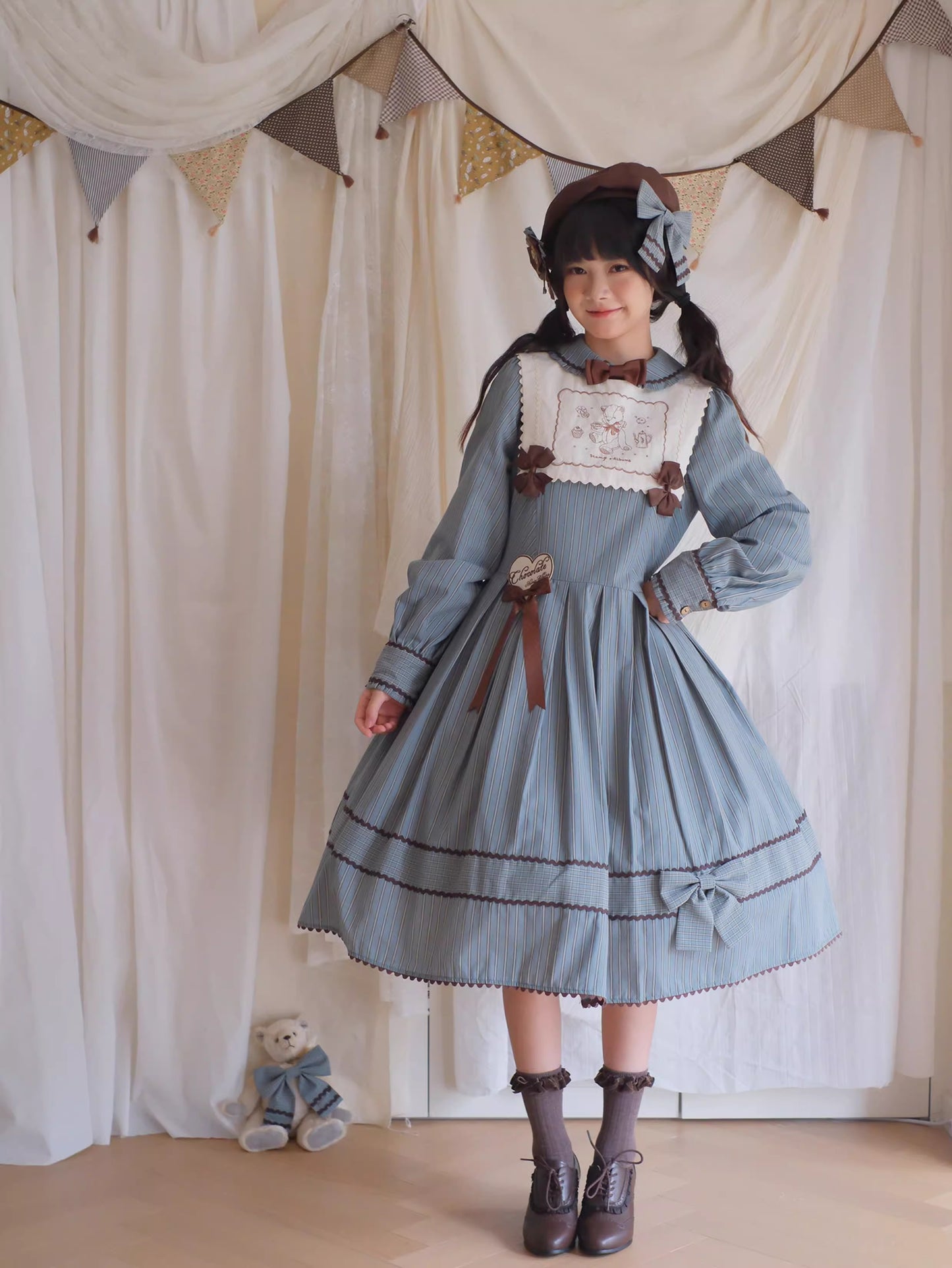 【受注予約~11/10】Bear Cake アクセサリー【Stamp Albums】