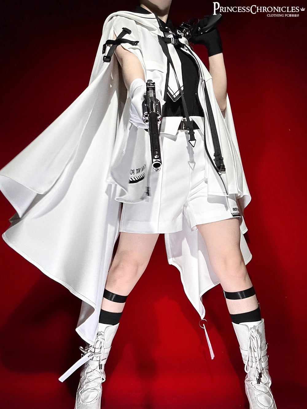 404 マント・トップス・ハーフパンツ【princess Chronicles】