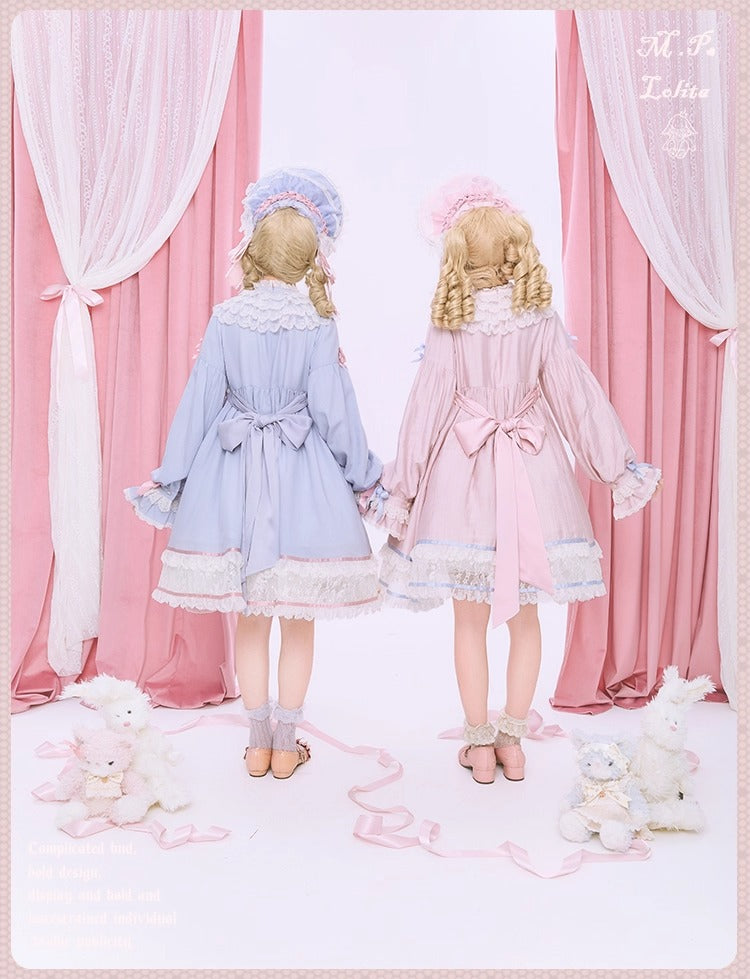 【受注予約~12/23】Race Doll ワンピース(タイプ5)【花与珍珠匣】