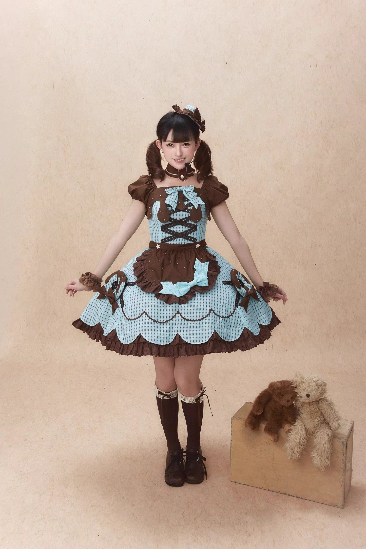 【受注予約~11/5】チョコレートドット アクセサリー【Sugar Cookies】