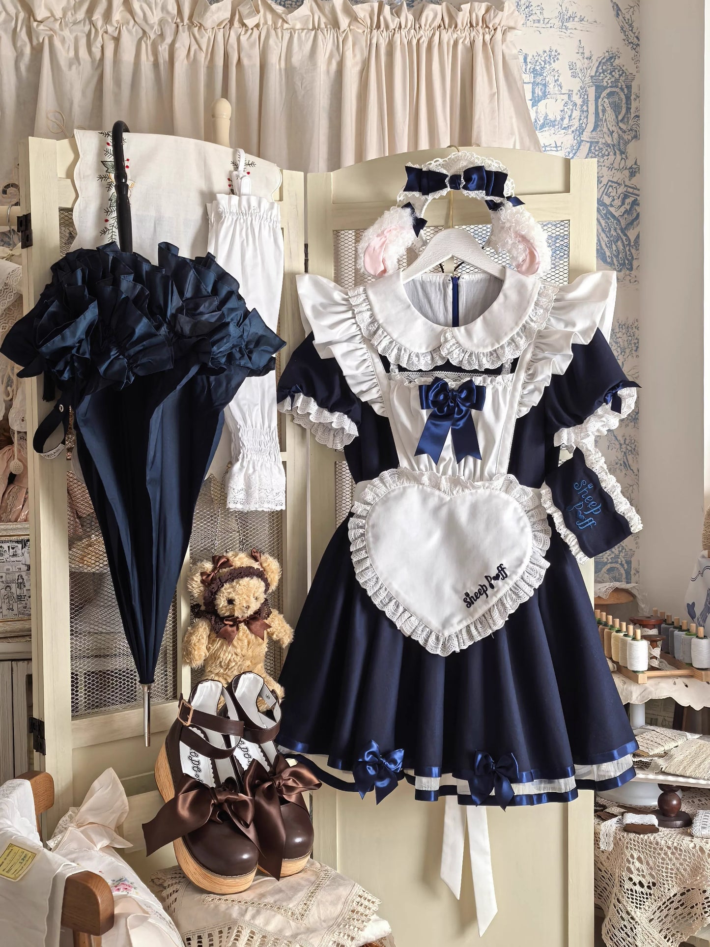 【受注予約~4/13】Sheep Maid フルセット【Sheep Puff】