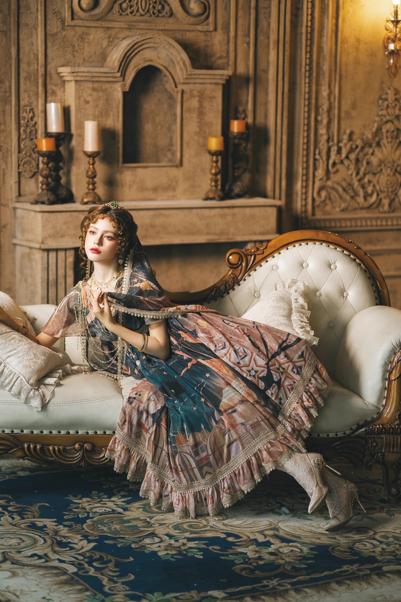 【受注予約~12/11】Stars ワンピース(タイプ1)【FaeriesDaffodil】