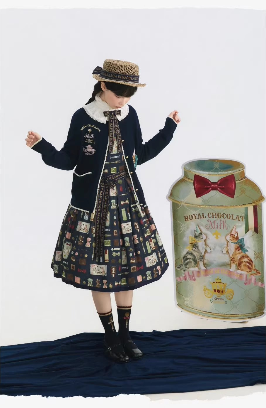 【受注予約~2/26】Chocolate カーディガン【YAMKAJO】