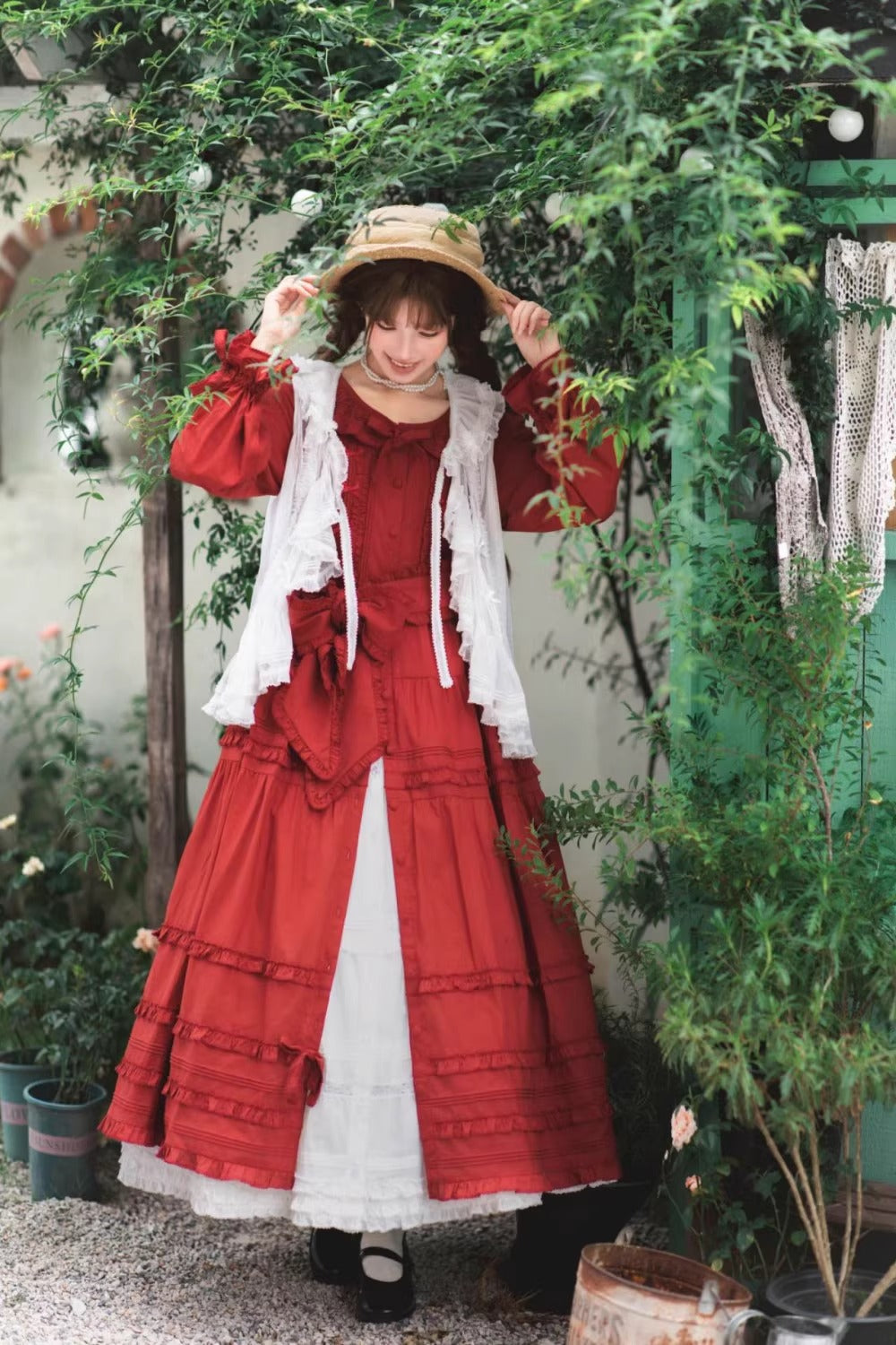 【受注予約~12/24】Lillian's Summer ジレ【Spring Flower Language】