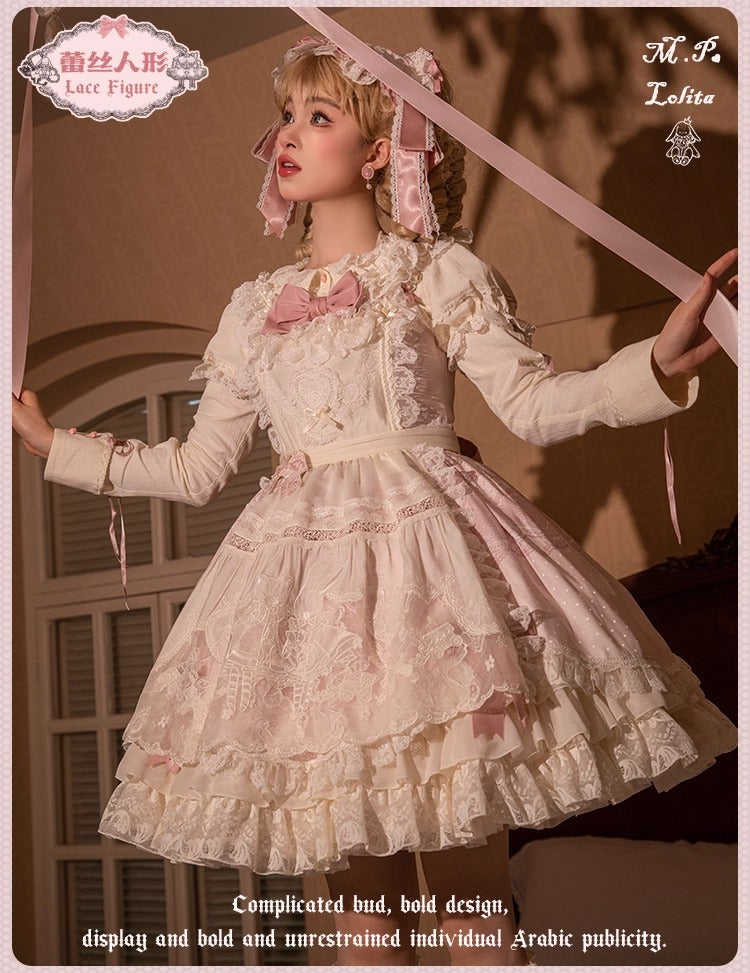 【受注予約~12/23】Race Doll エプロン【花与珍珠匣】