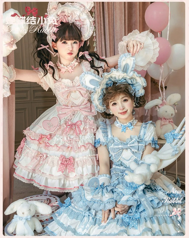 Bow Rabbit ワンピース【Melliflorpearl】