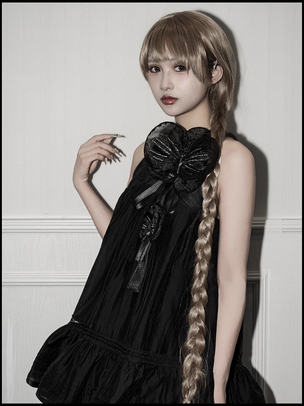 【受注予約~9/2】Spectral Orchid ワンピース(タイプ1)【魔女販售】