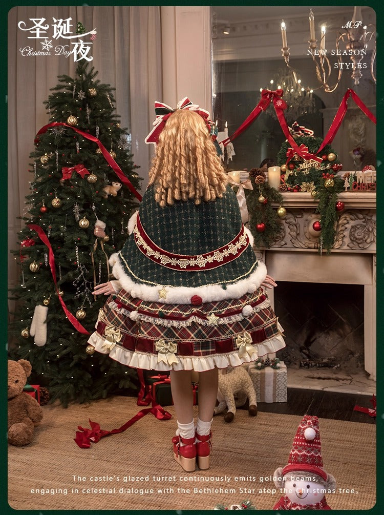 【受注予約~10/28】Christmas Eve ケープ【花与珍珠匣】