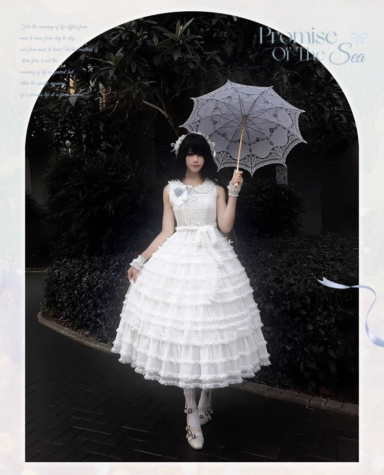 【受注予約~9/28】Summary of the Sea ジャンパースカート(タイプ1)【梅子】