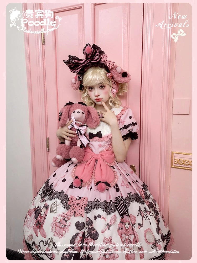 【受注予約~9/8】Chinese Dog ワンピース【花与珍珠匣】