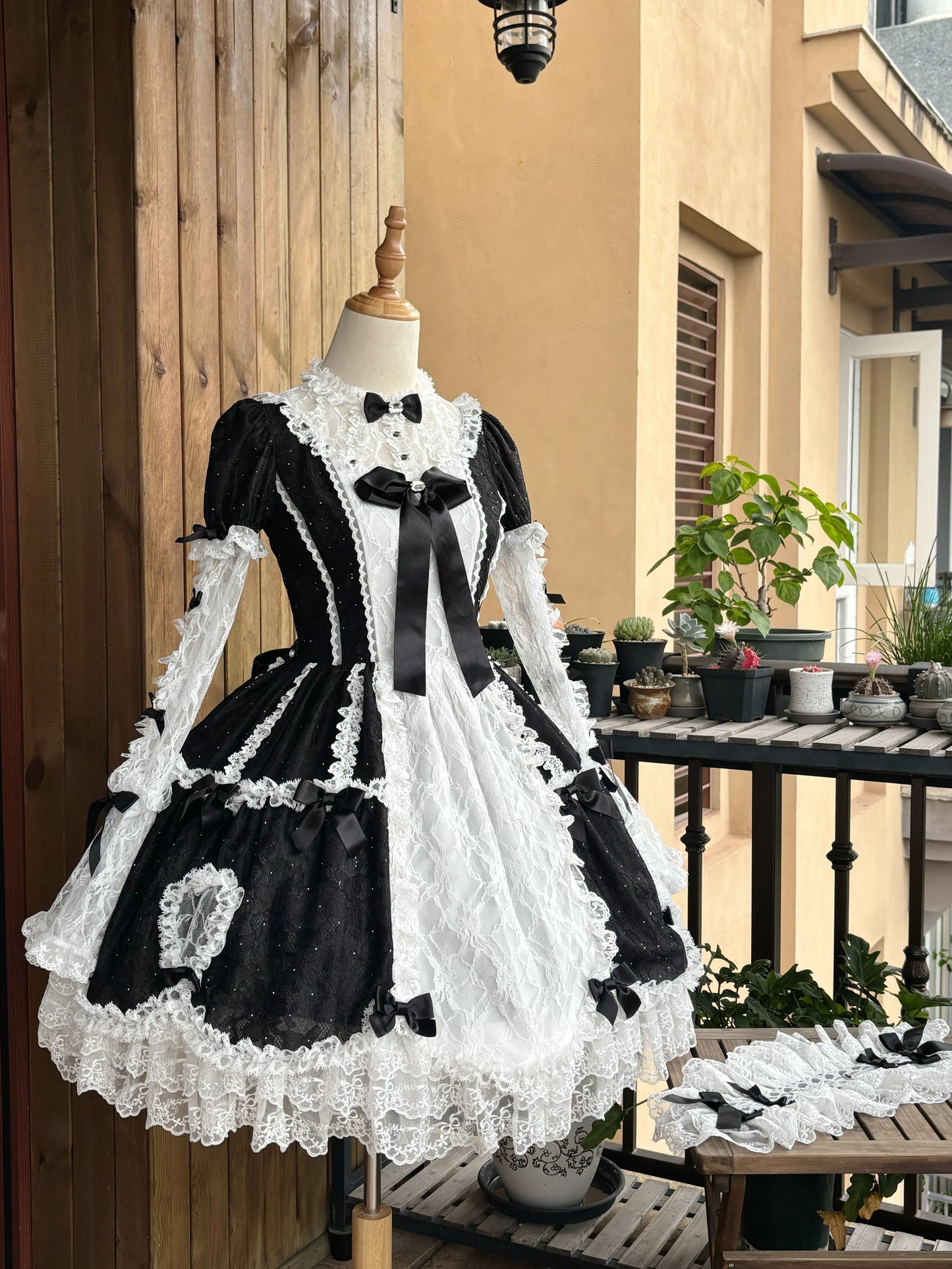 【受注予約~7/2】Lacy Doll ワンピース【MQ】