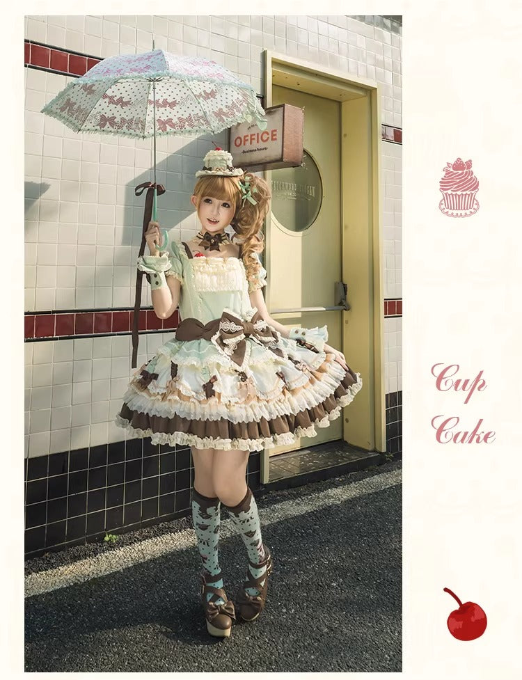 【受注予約~1/26】CupCakes ワンピース【花与珍珠匣】