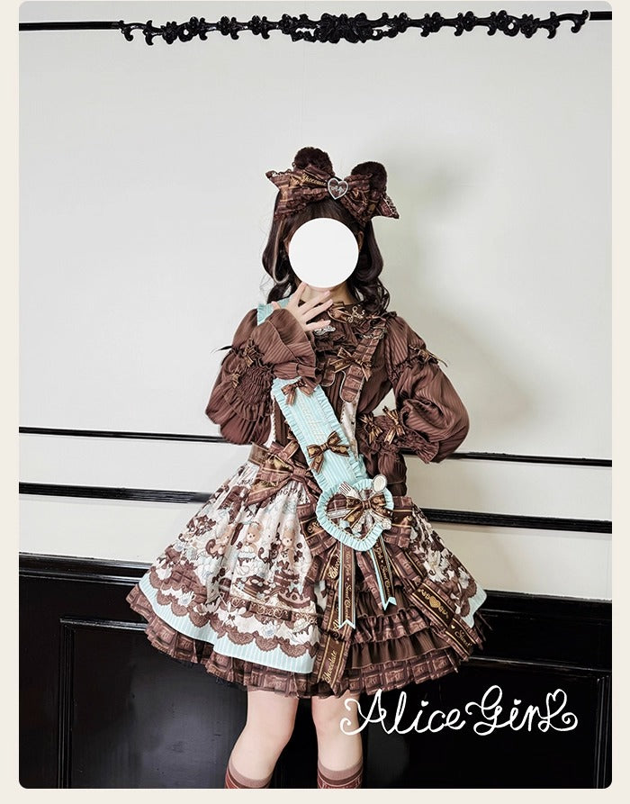 Chocolate Bear ジャンパースカート・サロペット【Alice Girl】 – Epetice