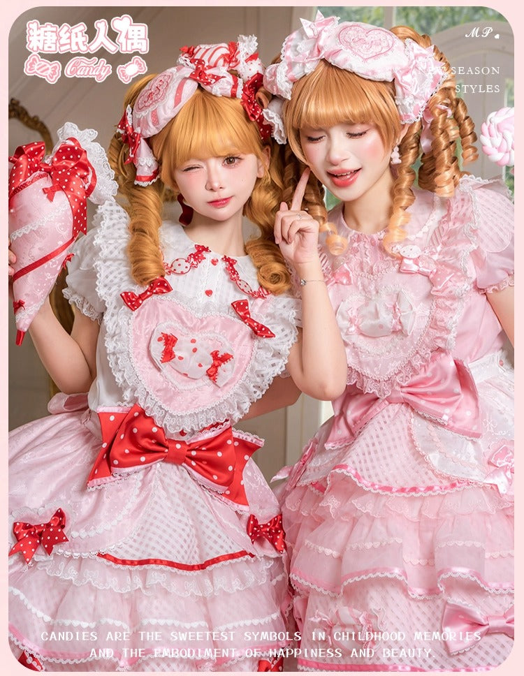 【受注予約~12/8】Candy Wrapper トップス・スカート【花与珍珠匣】