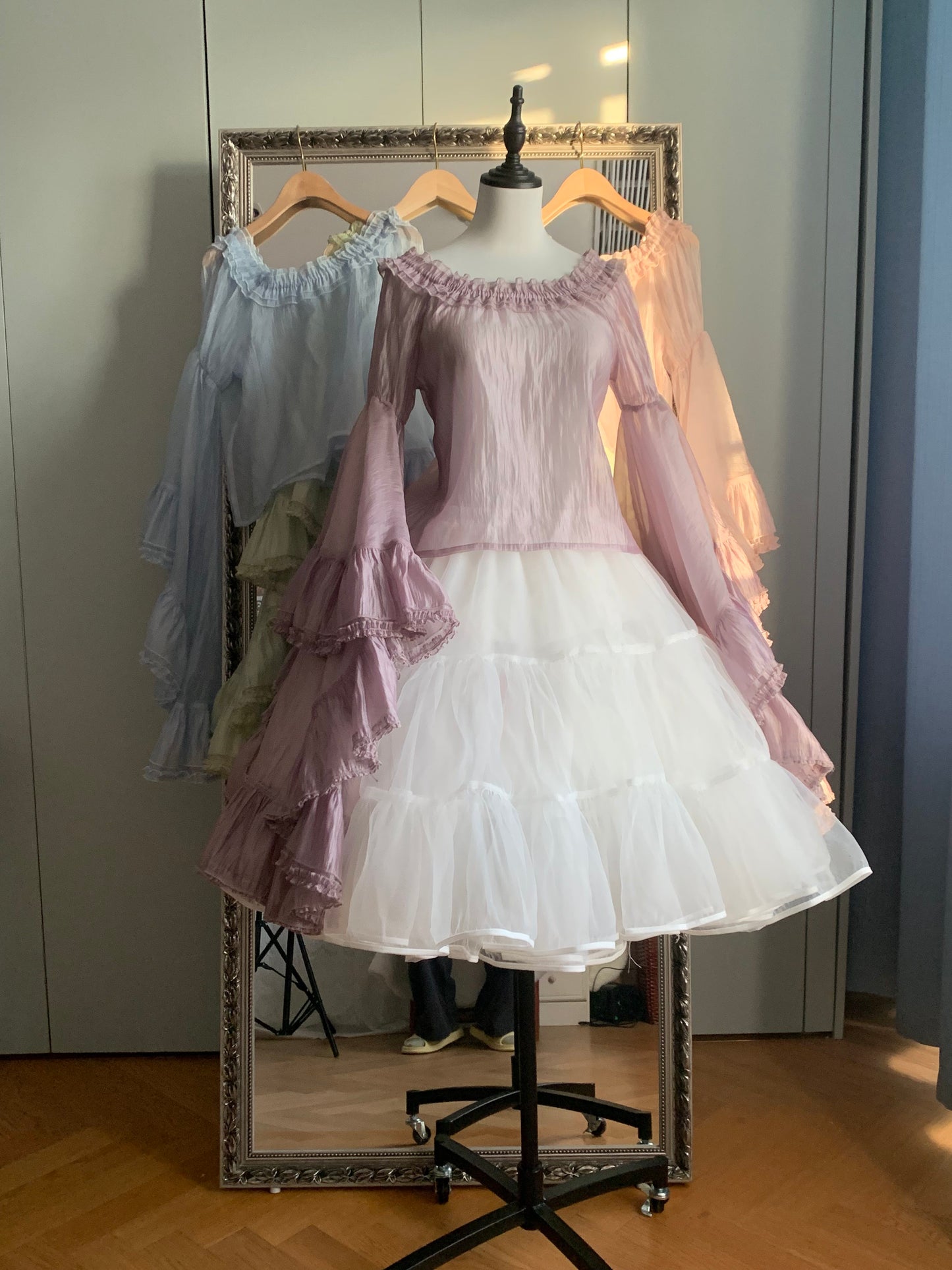 【受注予約~2/19】舞踏会の姫袖ブラウス【Starry Messenger】