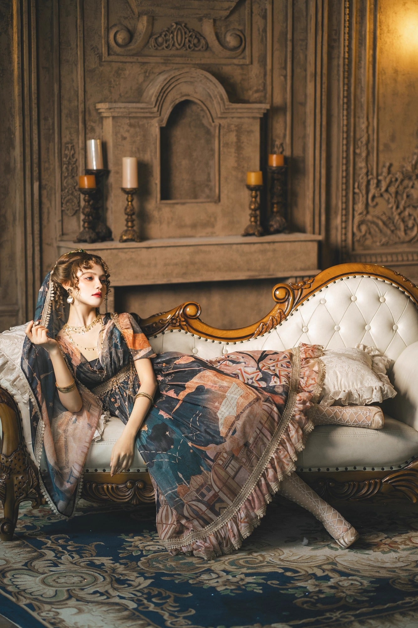 【受注予約~12/11】Stars ワンピース(タイプ1)【FaeriesDaffodil】