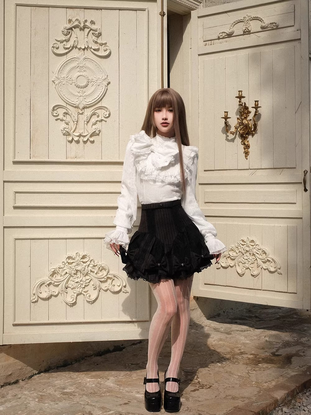 【受注予約~3/23】Embroidered Star トップス・スカート【魔女販售】