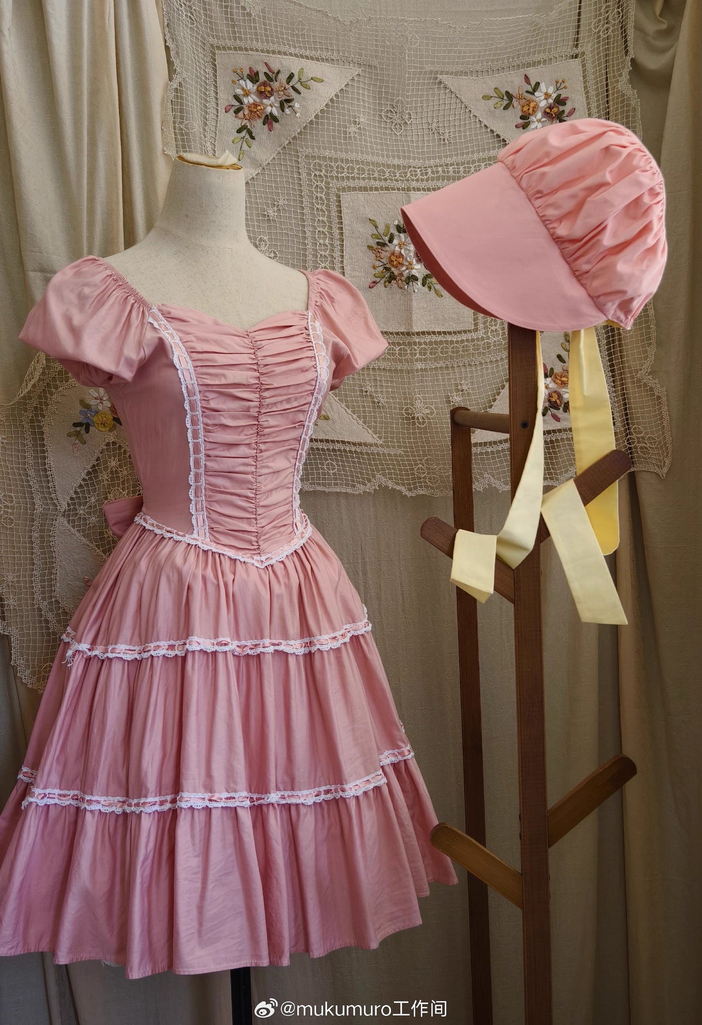 Jellyfish Dream ボンネット【mukumuro】