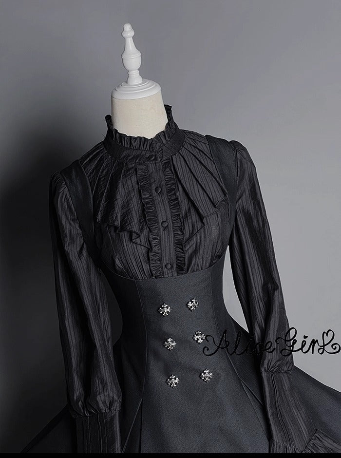 【受注予約~11/6】暗闇執事 ジャケット・マント・ブラウス【Alice Girl】