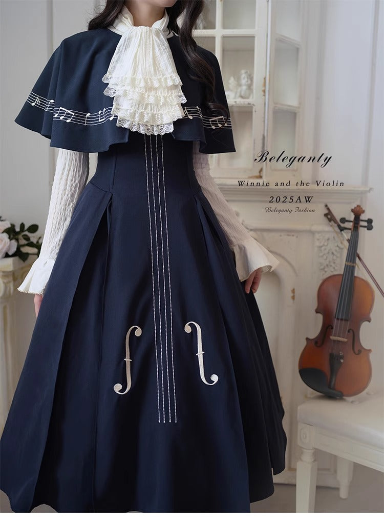 【受注予約~11/18】Winnie and the Violin ケープ・アクセサリー【Beleganty】