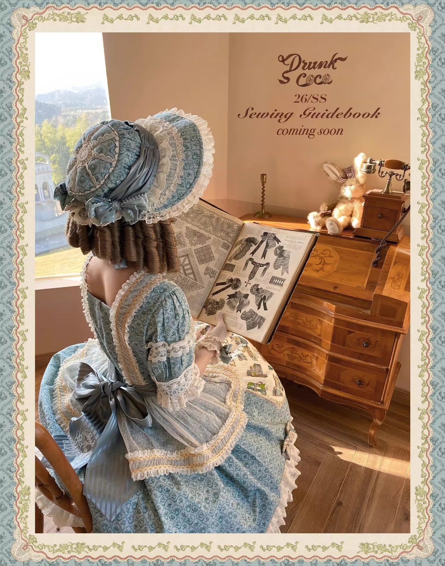 【受注予約~2/5】Sewing Guide ワンピース(タイプ1)【Drunk Coco】