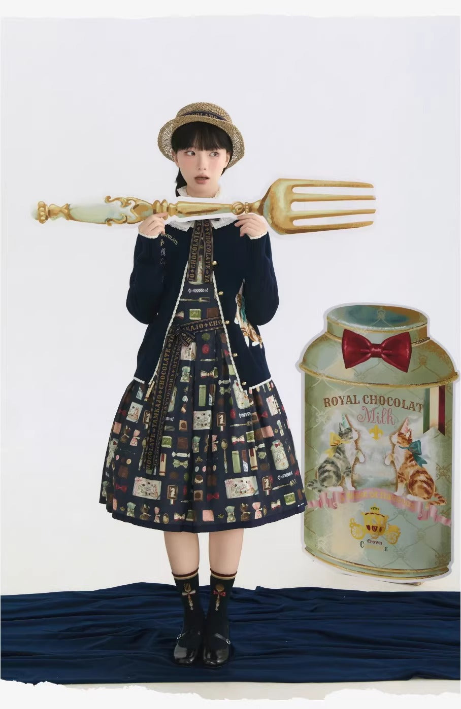 【受注予約~2/26】Chocolate カーディガン【YAMKAJO】