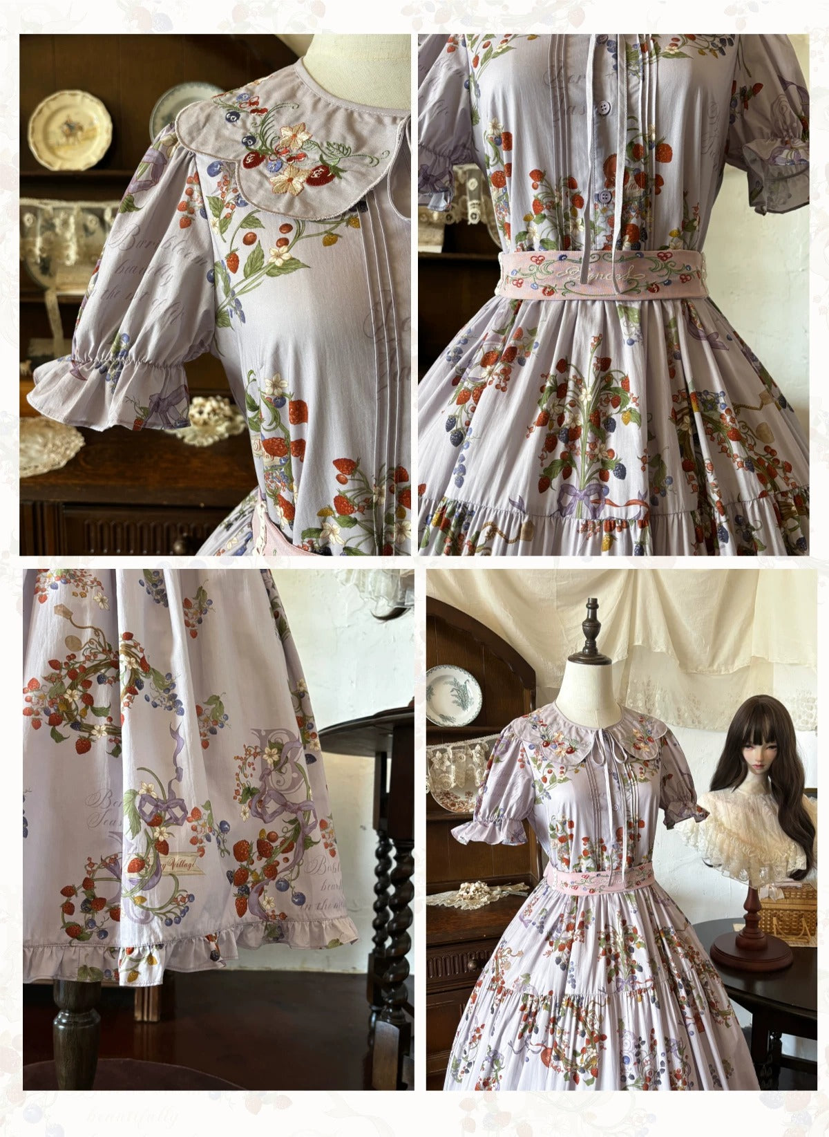 Summer Berrys ワンピース【Zoncel】