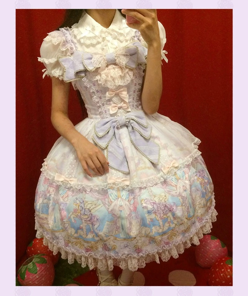 【受注予約~10/29】Paradise Carnival ワンピース・カチューシャセット【Doki Cherry】