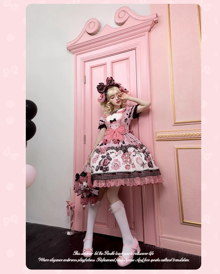 【受注予約~9/8】Chinese Dog ワンピース【花与珍珠匣】