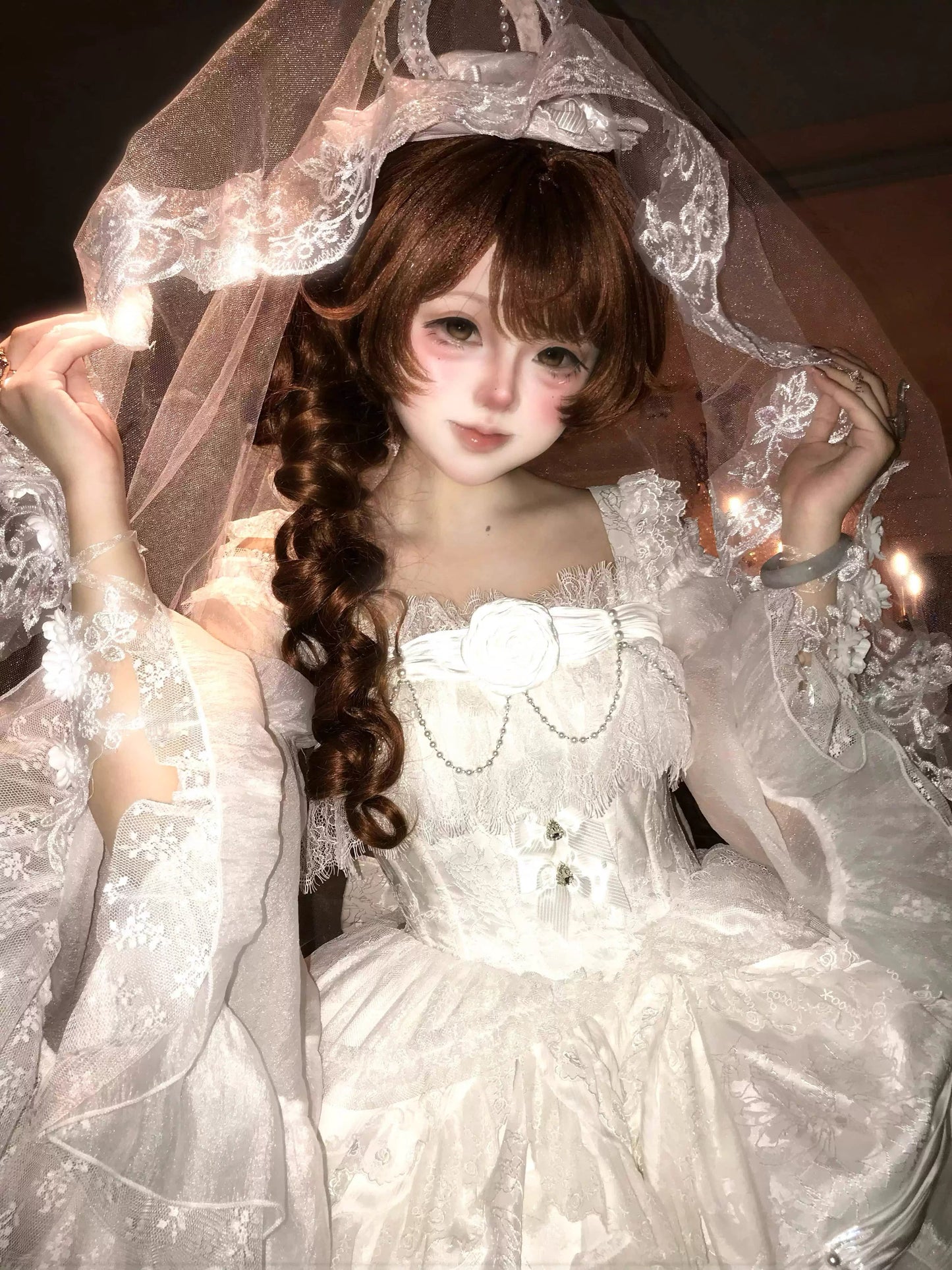 【受注予約~12/25】Gilded Dance Party ジャンパースカート【Starry Messenger】