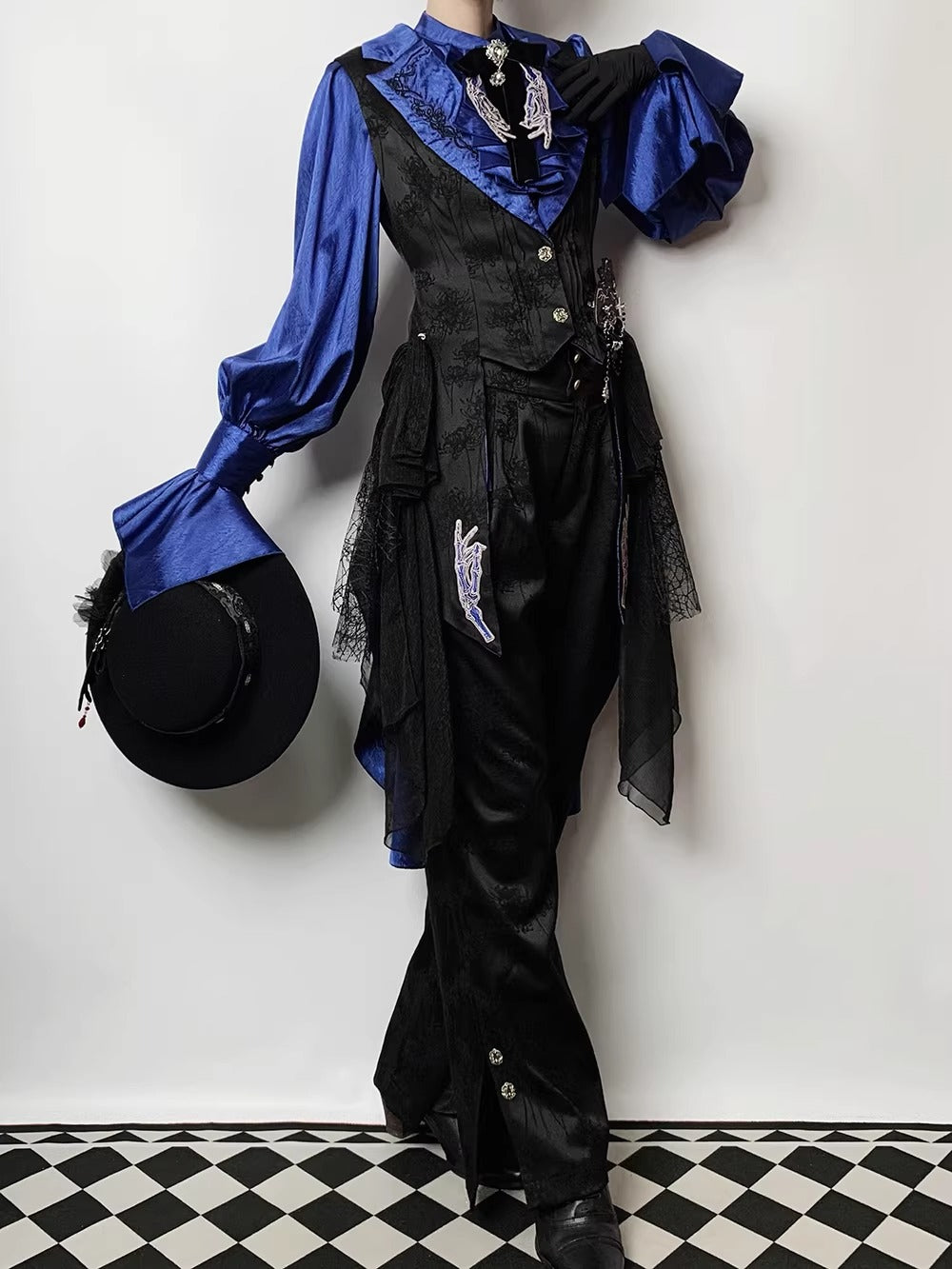 【受注予約~2/24】Returning on a Moonlit Night パンツ【Miss Point】