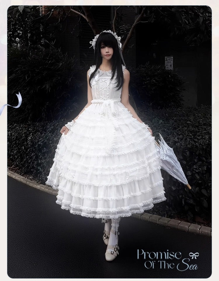 【受注予約~9/28】Summary of the Sea ジャンパースカート(タイプ1)【梅子】